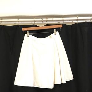 Balenciaga White Cotton Skort